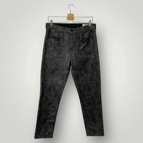 RAG & BONE Nina cropped high-rise straight-leg jeans - Picture 2 of 15